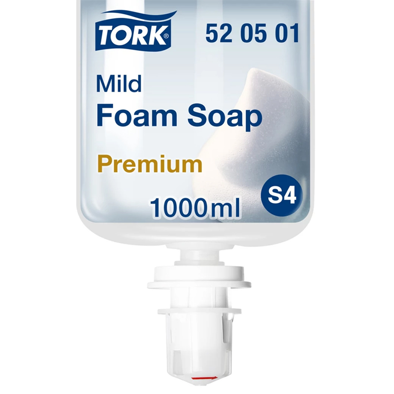 520501_s4_tork Tork Sapone a schiuma delicato S4 6 pz. - immagine 1