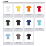 T-Shirt Sunrise 190 gr 100% cotone - immagine 2