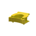 Attacco appendi-attrezzi Ø 25-35 mm - Giallo