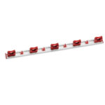 Barra appendi-attrezzi 90 cm - Rosso