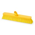 Scopa a spinta 45 cm - Giallo - Setola media