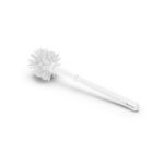 Scovolo cilindrico con manico ø 80 mm - Bianco - Setola media