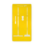 Shadow board 1000 x 2000 mm - Giallo