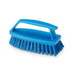 Spazzola con impugnatura - Blu - Setola media