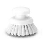 Spazzola rotonda - Bianco - Setola media