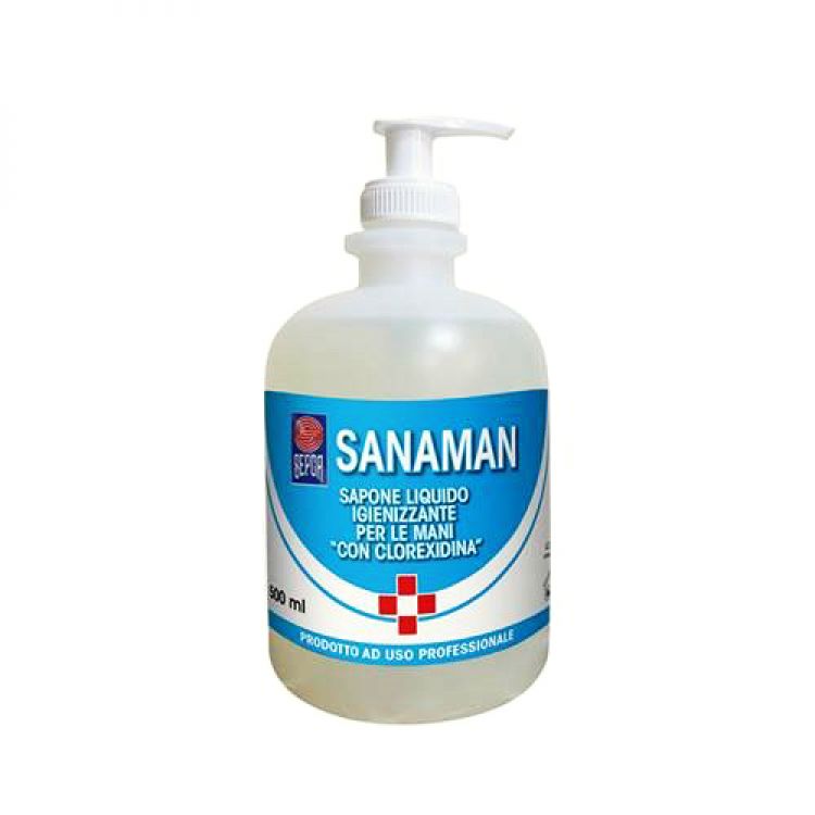 Sapone liquido igienizzante con clorexidina Sanisystem